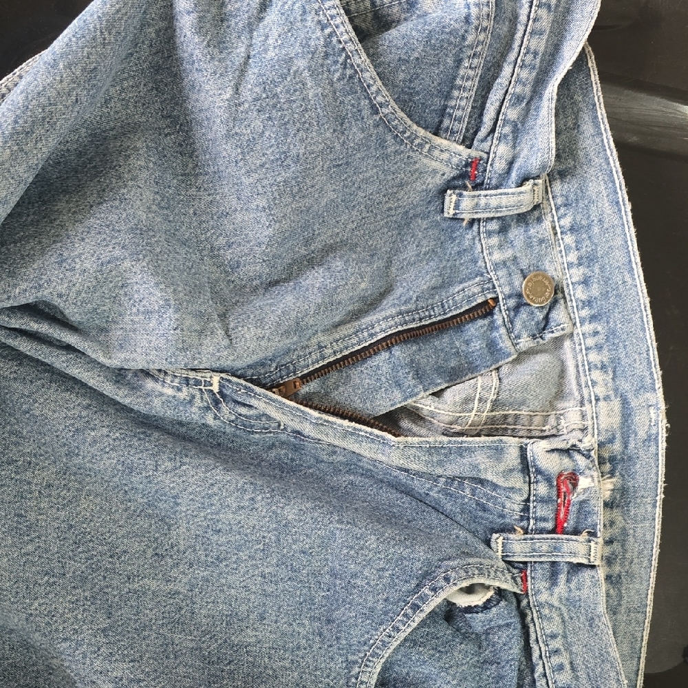 Wrangler Light Blue Womens Jeans with Patch Detail - Picture 2 of 5
